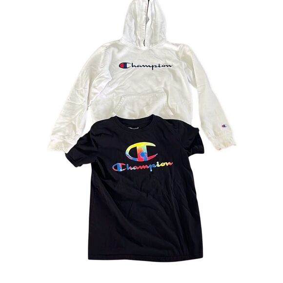 Champion boys, bundle of hoodie and T-shirt size extra large - Picture 1 of 6